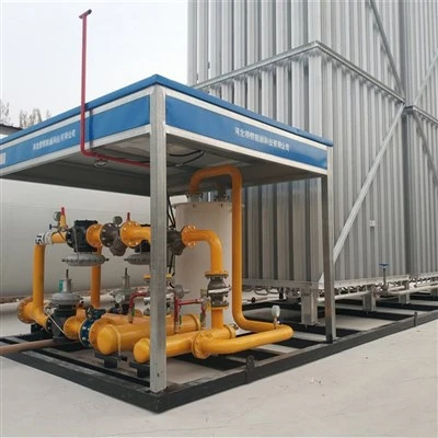 スキッドマウント型 LNG 給油ステーション